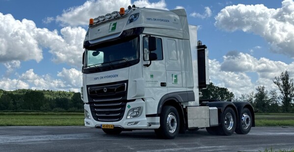 Holthausen and GreenForce Introduce the First Hydrogen Truck on the Road in Italy